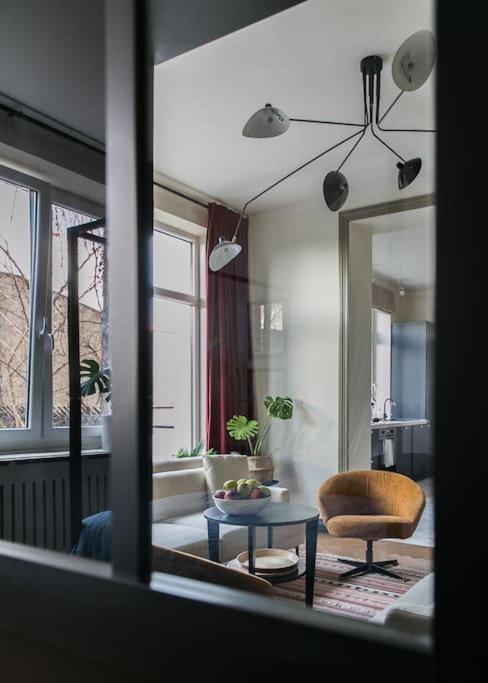 ורשה Dark Blue Apartment מראה חיצוני תמונה